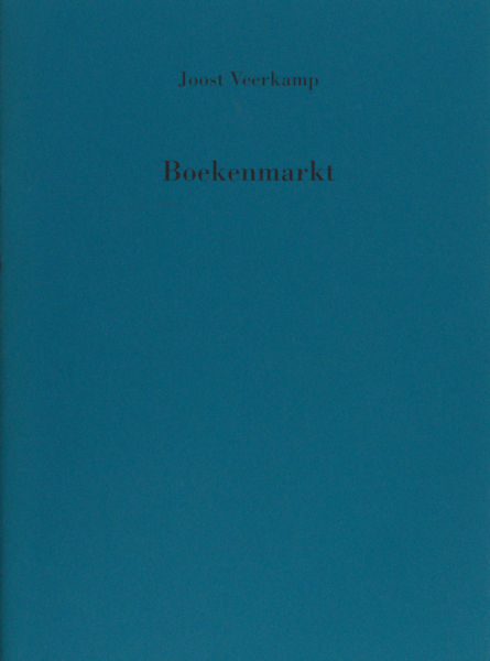 Veerkamp, Joost. Boekenmarkt.