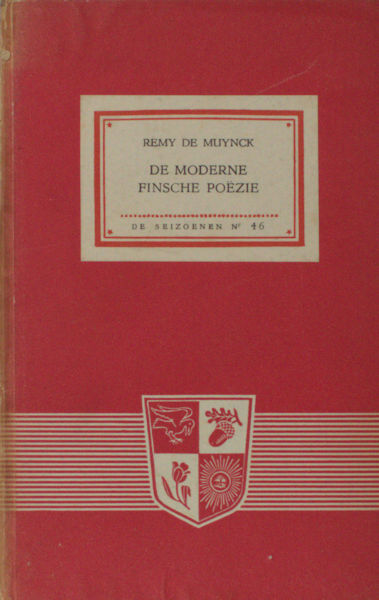 Muynck, Remy De. De moderne Finsche poëzie.