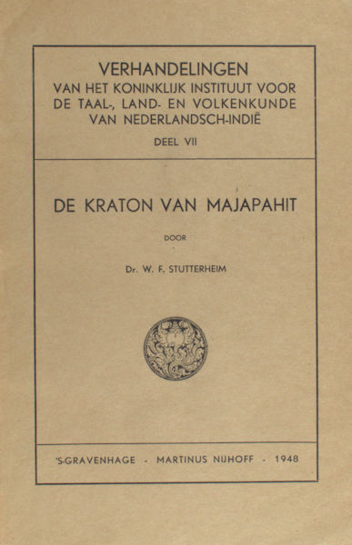 Stutterheim, E.F. De kraton van Majapahit.