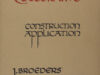 Broeders, J. Écriture décorative.
