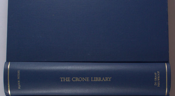 Peters, H.J.M.W. The Crone Library. Books on the Art of Navigation left by Dr. Ernst Crone to the Scheepvaart Museum in 1975 and books on the same subject acquired by the Museum previously. Including a biography, a short history of the Art of Navigation in the Netherland