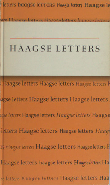 Lommen, Mathieu & Peter Verheul (samenst.). Haagse letters.