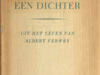Verwey - Uyldert, Maurits. De jeugd van een dichter.