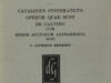Erichson, Alfredus (ed.). Bibliographia Calviniana.