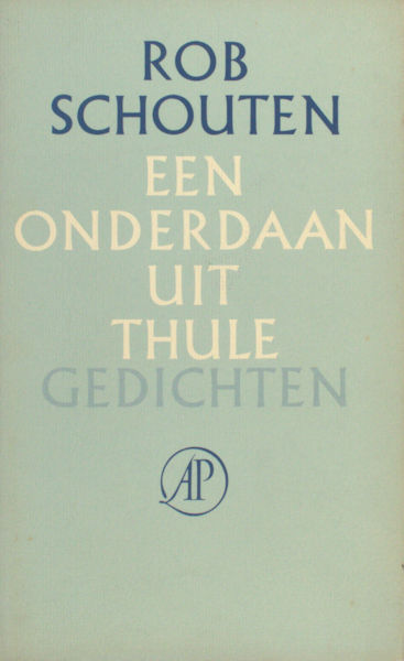 Schouten, Rob. Een onderdaan uit Thule.