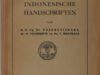 Poerbatjaraka, R.M., P. Voorhoeve & C. Hooykaas. Indonesische handschriften.