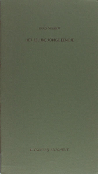 Geerds, Koos. Het lelijke jongen eendje.