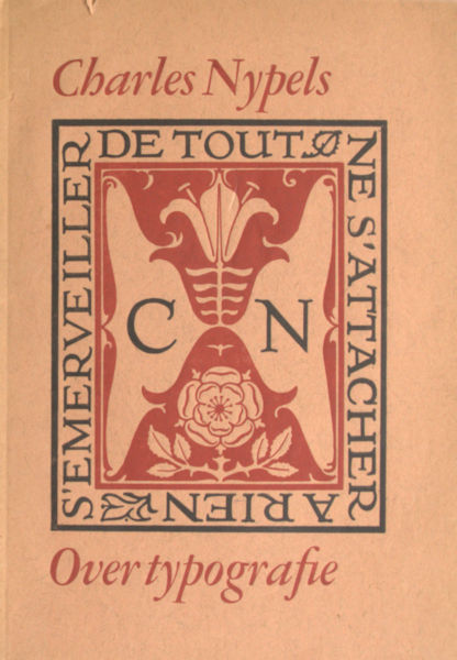 Nypels, Charles. Over typografie.