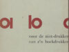 Folkertsman, B. ABC voor de niet-drukker van zijn drukker.