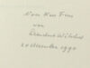 Witvliet, Leendert. Verstrooid bericht.