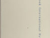 Gadelle, Rik (pref.). 4th ArtistBook International New Editions Fair 1997.