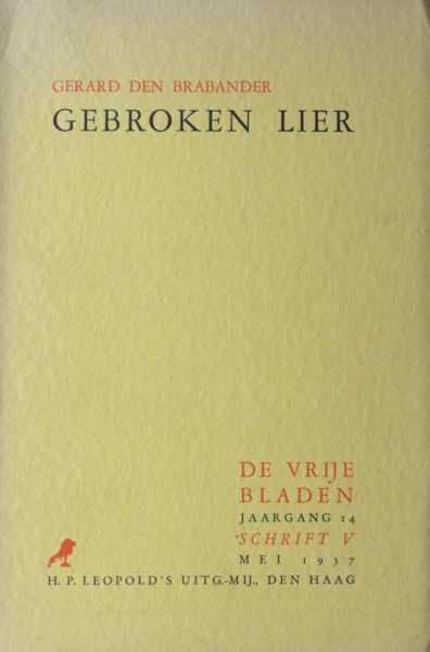 Brabander, Gerard den. Gebroken lier.