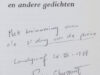 Ghyssaert, Peter. Jubileum en andere gedichten.
