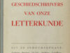 Brom, Gerard. Geschiedschrijvers van onze letterkunde.