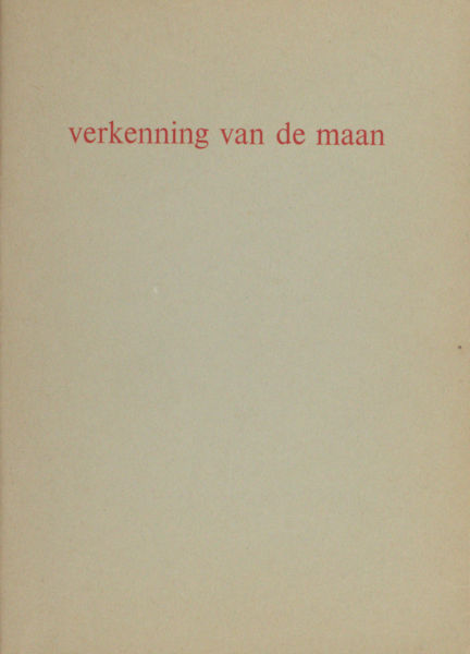 Boers, Anthia C.M. Verkenning van de maan.