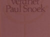 Snoek, Paul. Schildersverdriet.