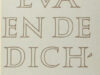 Donker, Anthonie. Eva en de dichters.