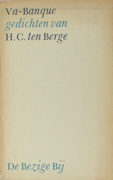 Berge, H.C. ten. Va-Banque.