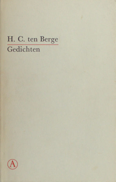 Berge, H.C. ten. Gedichten.