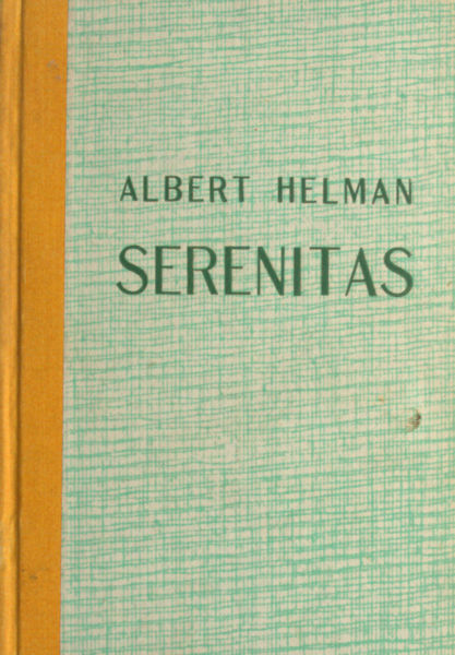 Helman, Albert. Serenitas.