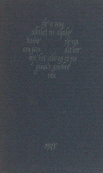 Ven, Sacha de & Jan Eijkenaar. Alfabetisme.