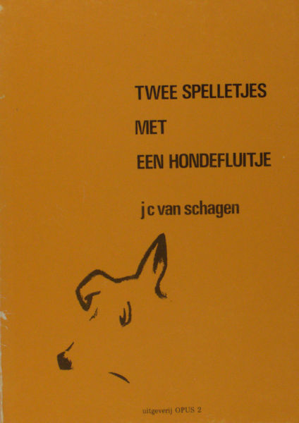 Schagen, J.C. van. Domburgse Cahiers XXII: Twee spelletjes met een hondefluitje.