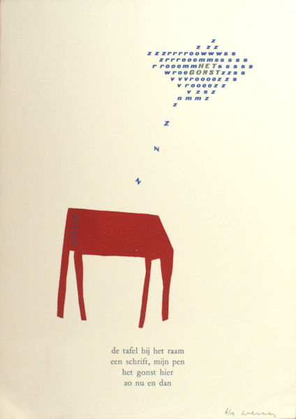 Wessels, Dick. Werkblad.