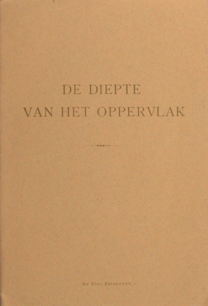 Swaak, K.W. De diepte van het oppervlak.