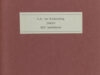 Marsman - Klinkenberg, G.A. van. Jaren met Marsman.