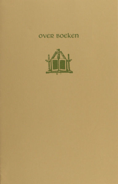 Huygens, Constantijn. Over boeken.