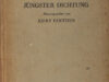 Pinthus, Kurt (herausgegeben von). Menschheits Dämmerung.