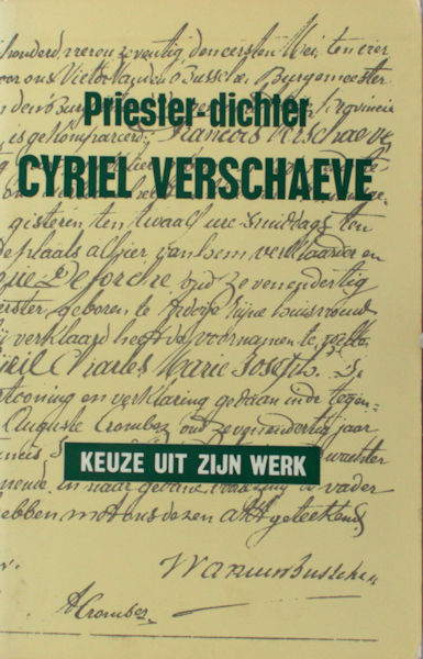 Verschaeve, Cyriel. Priester-dichter.