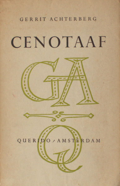 Achterberg, Gerrit. Cenotaaf.