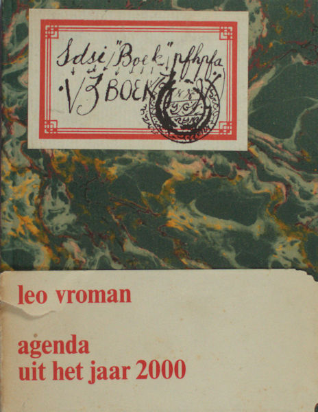 Vroman, Leo. Agenda uit het jaar 2000.