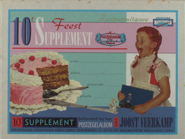 Veerkamp, Joost. Het Postzegelalbum. 10e supplement.