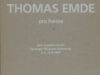 Emde, Thomas. Pro Forma. Eine Installation im Sprengel Museum Hannover, 6.4. - 6.6. 1993.