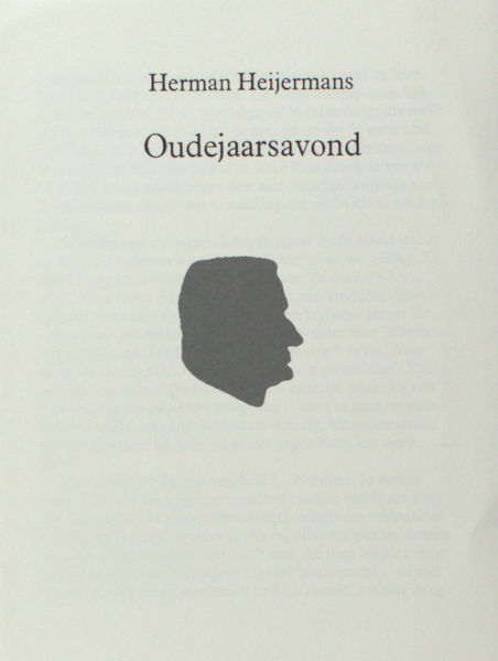 Heijermans, Herman. Oudejaarsavond.