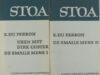 Perron, E. du. Uren met Dirk Coster/ De smalle mens I + II.