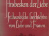 Weisweiler, Max. Arabesken der Liebe.
