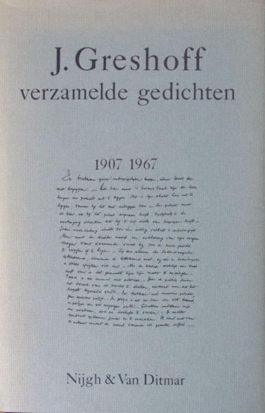 Greshoff, J. Verzamelde gedichten.