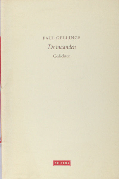 Gellings, Paul. De maanden.