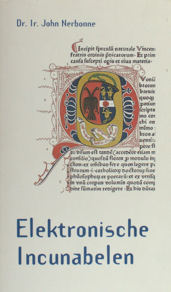 Nerbonne, John. Elektronische incunabelen.