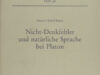 Seeck, Gustav Adolf. Nicht-Denkfehler und natürliche Sprache bei Platon.
