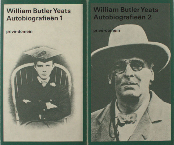 Yeats, William Butler. Autobiografieën. Deel 1 en 2.