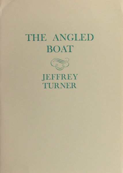 Turner, Jeffrey. The angled boat.