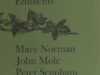 Mole, John; & Peter Scupham. Winter emblems.
