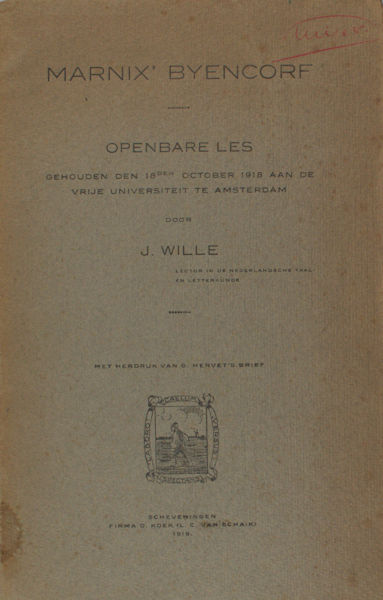 Wille, J. Marnix' Byencorf.