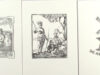Zoete, Johan de (drukker). Tobacco vignette 1 - 6, from a series of 19th century vignettes for tobacco wrappers from the rich collection of stock blocks in Museum Enschedé.