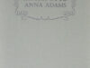 Adams, Anna. Six legs good.