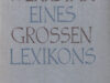 Brockhaus, Eberhard. Aus den Werkstatt eines grossen Lexikons.